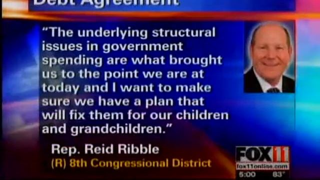 Area federal law makers react to proposed debt deal смотреть онлайн