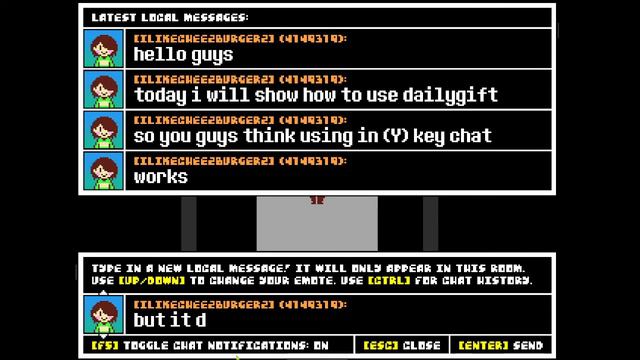 Undertale DF how to use DailyGift! смотреть онлайн
