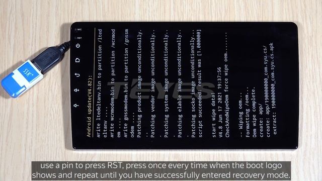 Teyes Australia - Performing Hard Factory Reset Teyes CC3 CC2