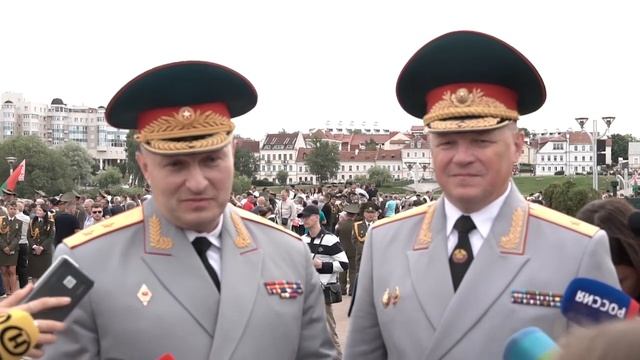 170-летие пожарной службы Беларуси отпраздновали в Минске смотреть онлайн