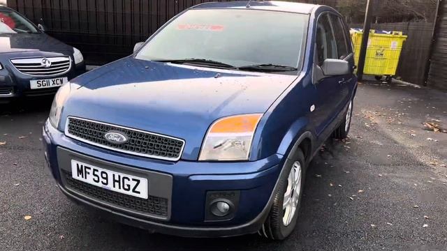 2009 Ford Fusion 1.6L TDCi Zetec Diesel смотреть онлайн