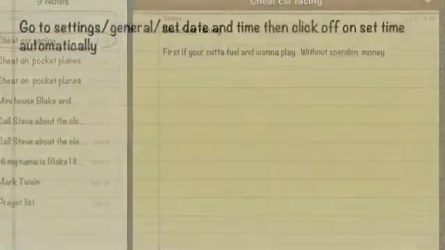 Crs iPad Racing Game Cheats смотреть онлайн