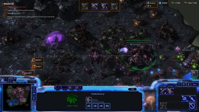 StarCraft 2 Wings of Liberty Reversed Campaign Mission 14 - Echoes of the Future смотреть онлайн