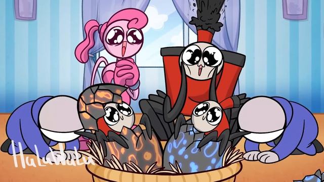 DAILY LIFE but EVERYONE ARE CATS! // Poppy Playtime Chapter 3 Animation смотреть онлайн