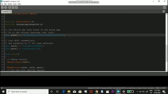led control using nodemcu and blynk смотреть онлайн