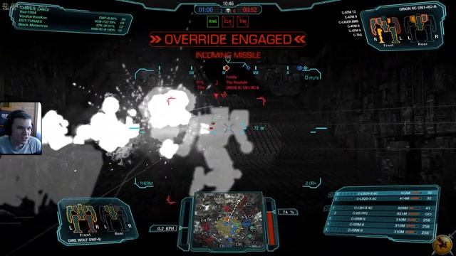 Dire Wolf - взрывной мех с огромными пушками. #1 [MechWarrior Online - MWO] ⚔ Онлайн игры смотреть онлайн