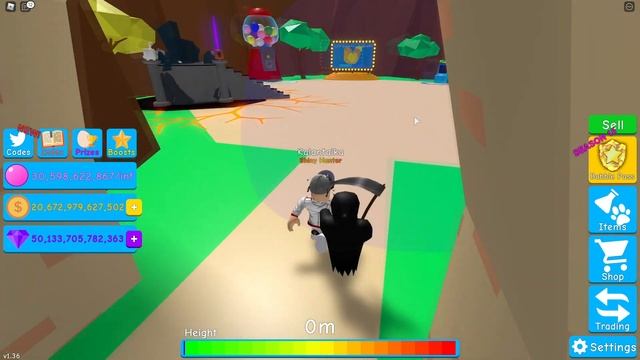 ОБНОВА В ЖВАЧКЕ! +КОДЫ НОВОЕ В БАБЛ ГАМ! Bubble Gum Simulator смотреть онлайн