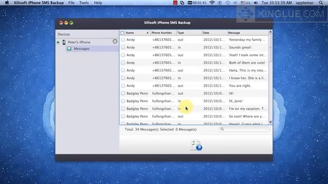 [iPhone SMS Backup] Export Messages from iPhone/iPad/iPod touch to Computer смотреть онлайн
