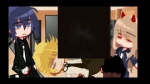 Gacha Clab реакция на Человека бензопилу  (Chainsaw man react)