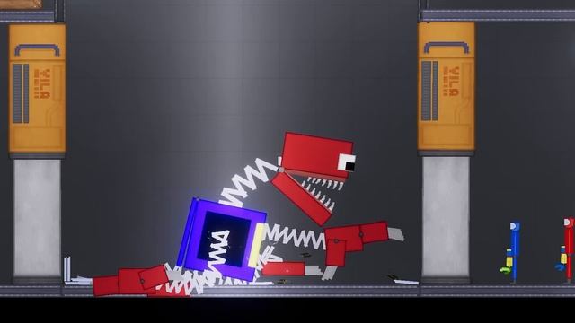 What If BOXY BOO Fused With CHOO CHOO CHARLES - Project Playtime - People Playground смотреть онлайн