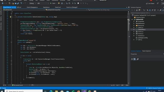 tutorial1 Function C# sharp net autocad (more easy from VBA) смотреть онлайн