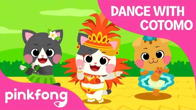 Dance with COTOMO Cats | The World Song | Cotomo Cats | Pinkfong Songs for Children смотреть онлайн
