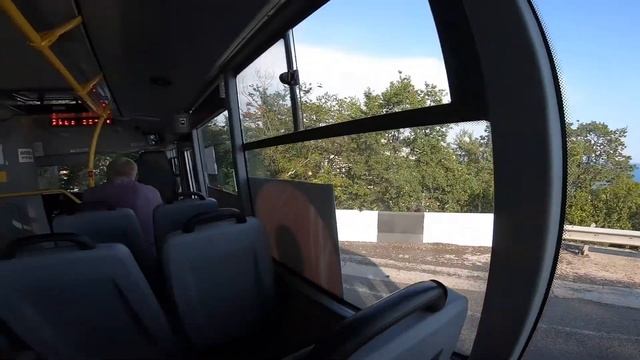 СОЧИ. СЕРПАНТИН. Рейсовый Автобус от первого лица пассажира. GoPro 7 Black смотреть онлайн