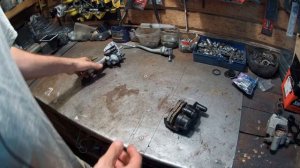 Кошмар гидравлиста или как отремонтировать тормоза на китайском эндуро? Ремонт лапки кик-стартера.