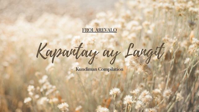 Kapantay ay Langit I Piano Solo Arrangement смотреть онлайн