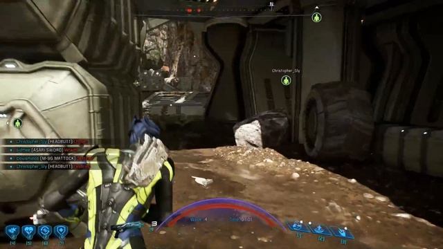 Mass Effect Andromeda: Let's Play Multiplayer with My Asari Adept смотреть онлайн