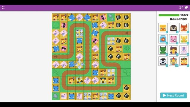 Blooket || Tower Defense Strategy || STEP BY STEP ROUNDS 0-200 смотреть онлайн