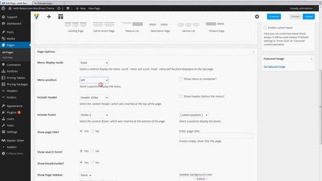 Neith Responsive Wordpress Theme | Header, footer, page title, breadcrumbs, search form смотреть онлайн