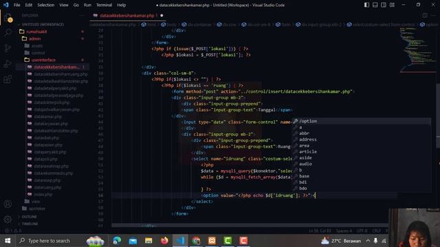 32. Admin : Input Form Kebersihan смотреть онлайн