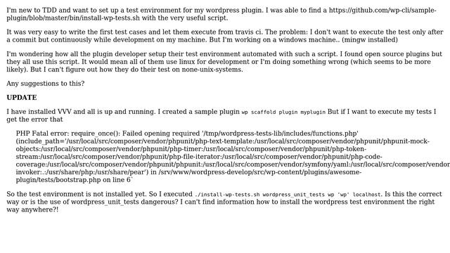 Wordpress: Wordpress test environment on windows смотреть онлайн