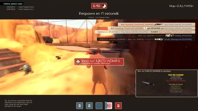 UKCS TF2 Admins vs Players - 16th December 2011 смотреть онлайн