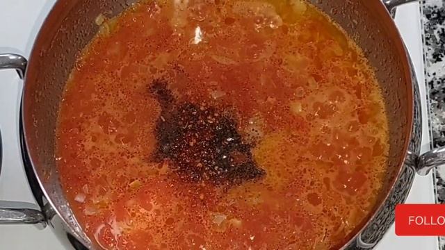 Вкусный и простой томатный суп. Lezzetli Ve Kolay Domates çorbası. Delicious And Easy Tomato Soup.