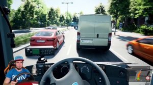 РАБОТАЮ ВОДИТЕЛЕМ АВТОБУСА -  СИМУЛЯТОР ВОДИТЕЛЯ АВТОБУСА - The BUS с РУЛЕМ - The BUS Первый взгляд