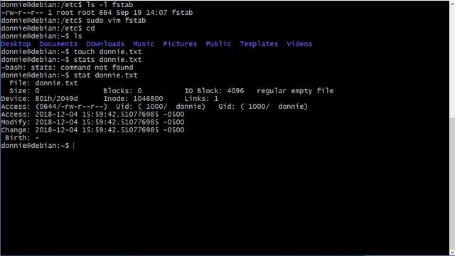 Automatically mount Linux partitions with fstab смотреть онлайн