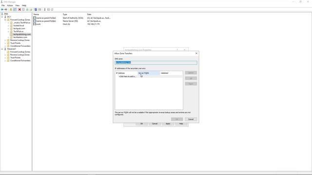How to Setup a Secondary DNS Zone in Windows Server 2019 смотреть онлайн