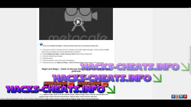 Might &Magic : Clash of Heroes Hack - Android iOS Cheats смотреть онлайн