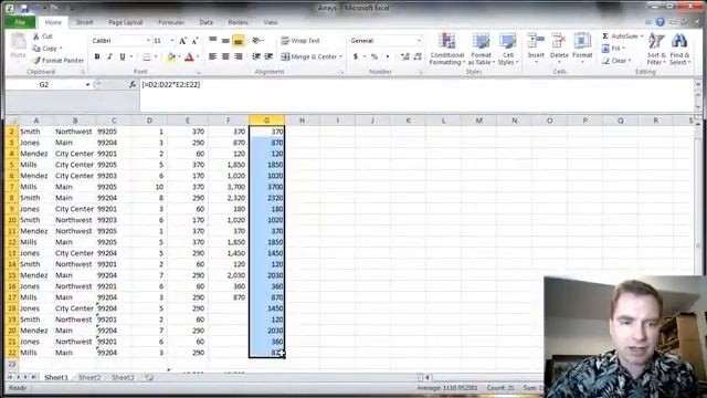 Excel Video 347 Deleting, Moving, and Expanding Array Formulas смотреть онлайн