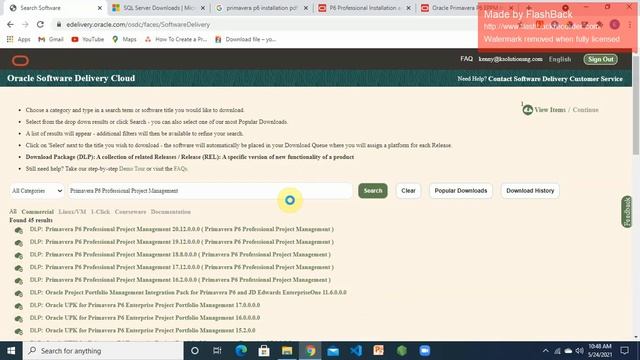 01 Downloading Required Setup Files For Oracle P6 Primavera Professional Project Management смотреть онлайн