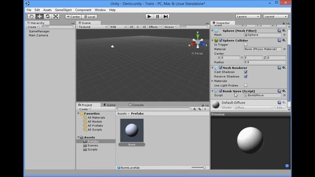 Что такое префаб (Prefab) в Unity3d? смотреть онлайн