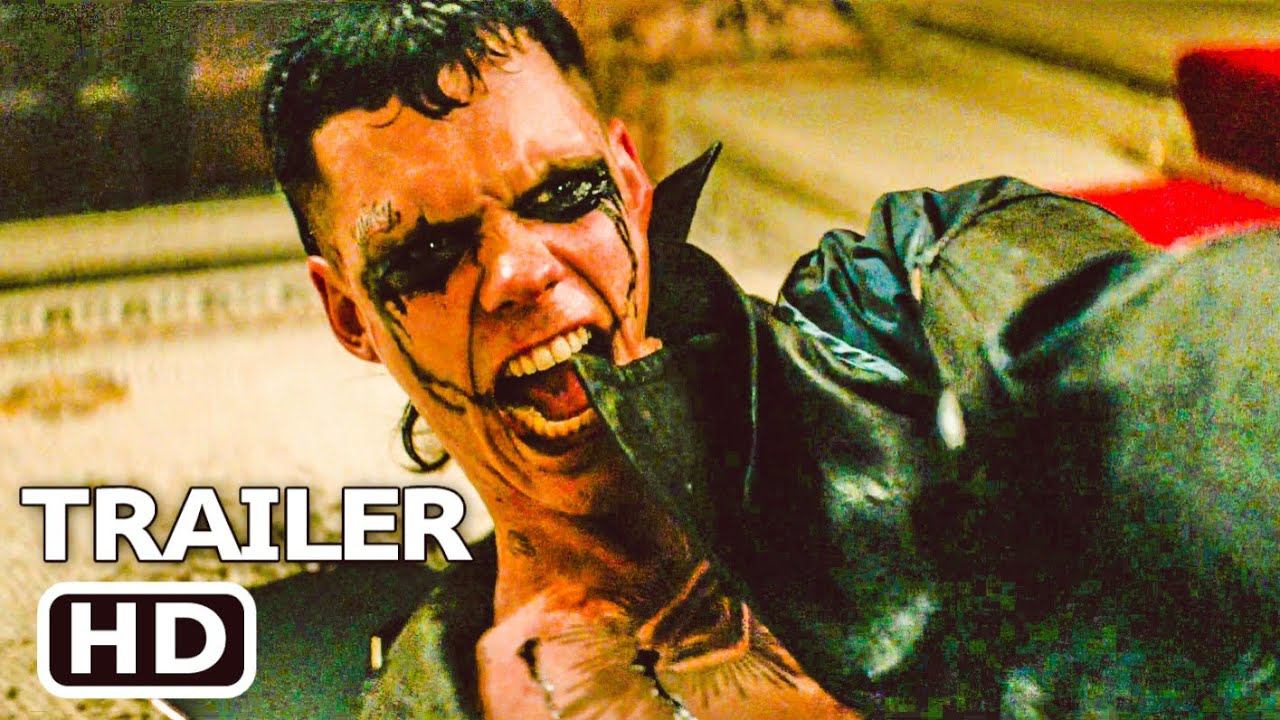 THE CROW - Green Trailer (NEW 2024) Bill Skarsgård, Horror Movie HD смотреть онлайн