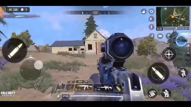 Call Of Duty Mobile 14 kills Solo Squad Gameplay | CODM Battle Royale - too much recoil ? смотреть онлайн