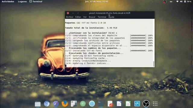 Instalar Fuentes de MSOffice en Arch Linux смотреть онлайн