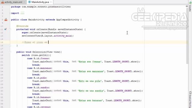 Curso Android desde cero #38 | Cambiar Icono, colores y nombre de una aplicación смотреть онлайн