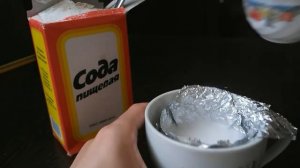 Чистим почерневший браслет из серебра