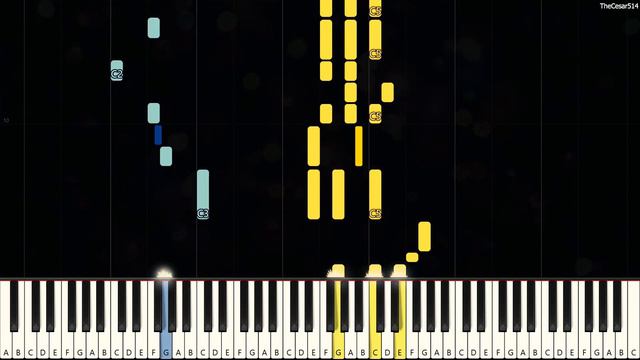 Tom and Jerry's Opening Theme [Piano Tutorial] смотреть онлайн