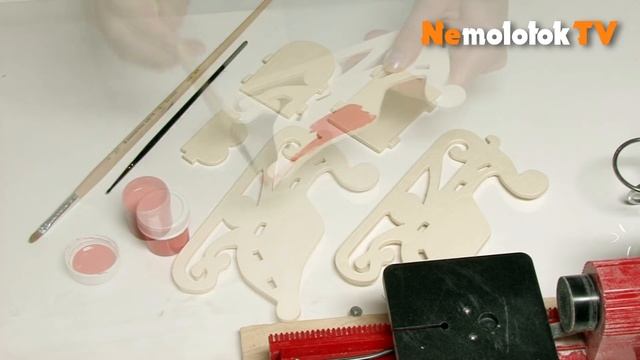 62. Выпиливаем лобзиком сани Деда Мороза смотреть онлайн