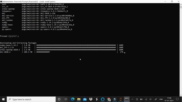 Python OpenCv (Python packages installation in Anaconda) смотреть онлайн