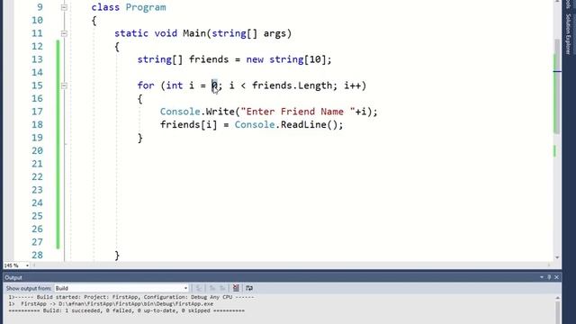 How to use String array in C# смотреть онлайн