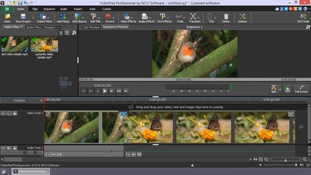 How to Add Transitions | VideoPad Video Editing Tutorial смотреть онлайн