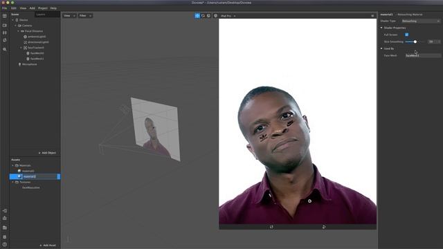 Сглаживание и ретушь кожи лица. Создание маски для Instagram с помощью Spark AR смотреть онлайн