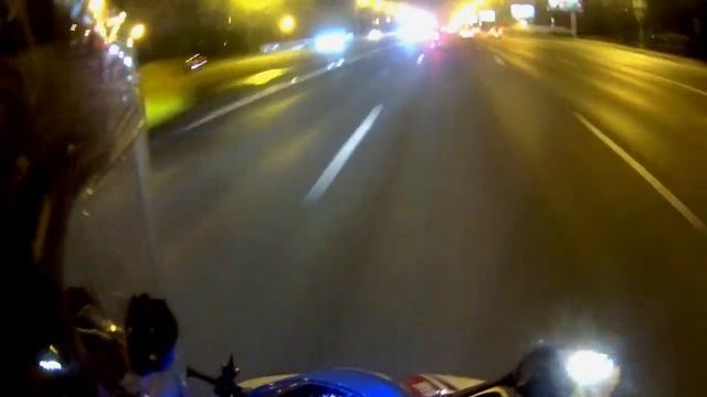 MOTO с "Воробьевых гор" до "сахары"(МКАД) за 6 минут смотреть онлайн