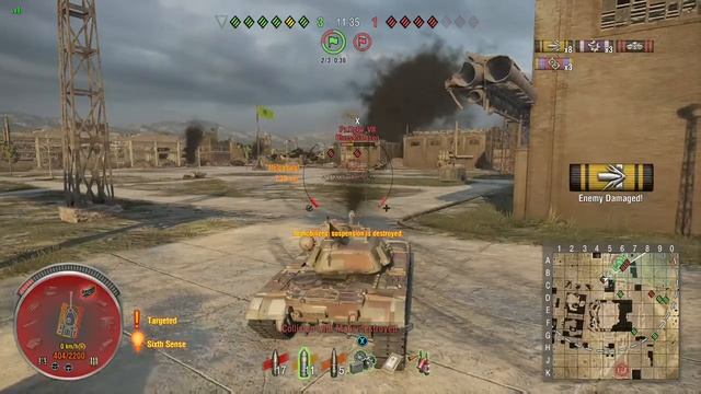 World of Tanks Xbox one T110E5 1 Kills (RB Platinum league ) смотреть онлайн