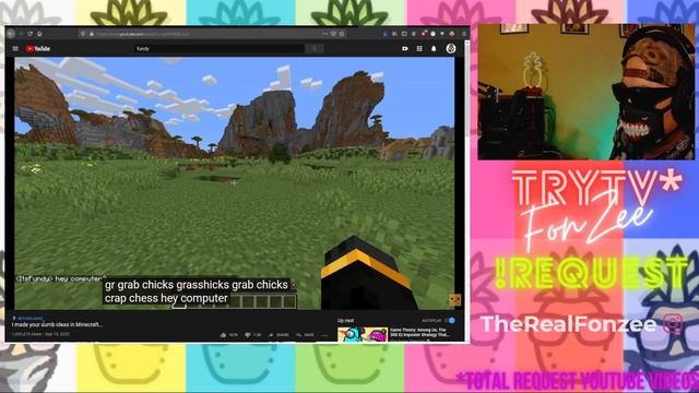 FonZEE first ReACT FUNDY I made your dumb ideas in Minecraft... смотреть онлайн