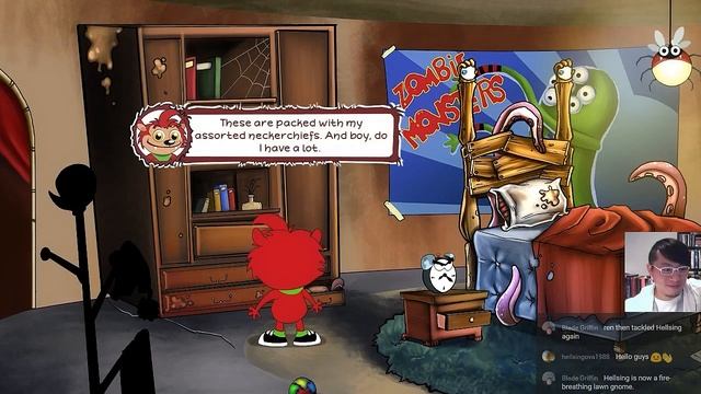 The Secret Monster Society - Part 1 Let's Play Walkthrough LIVESTREAM FACECAM смотреть онлайн