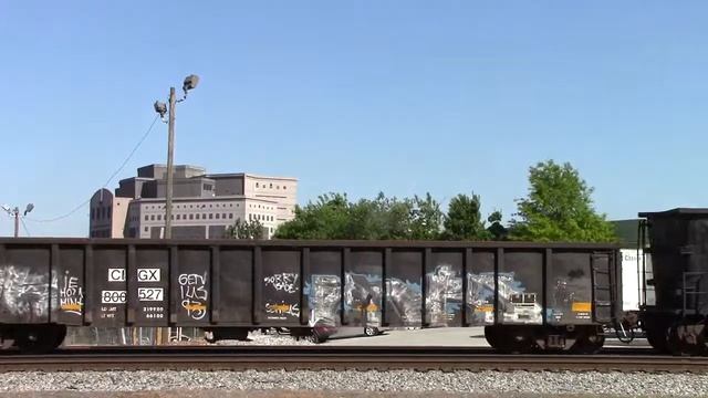 NS Local P76 with a trio of Catfish 9-44CWs 5/5/14 смотреть онлайн