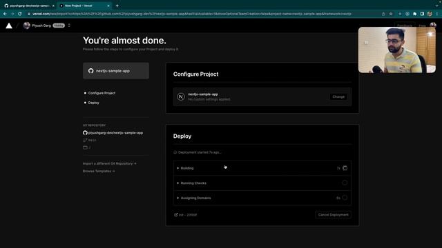 Deploying NextJS Application | NextJS Tutorial in Hindi смотреть онлайн